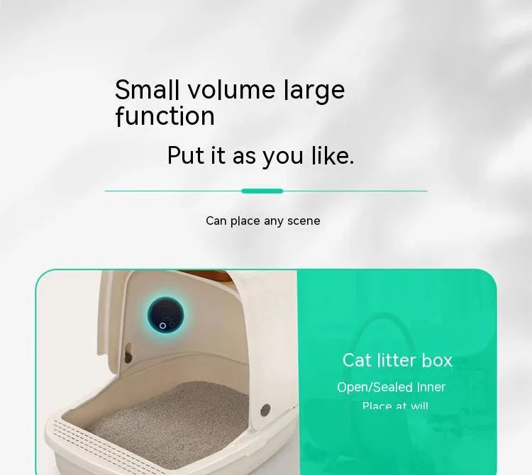 HF07 Air Purifier for Sterilization Deodorization Disinfection Shoe Cabinet Pet Nest Toilet Portable  Intelligent ozone Purifier