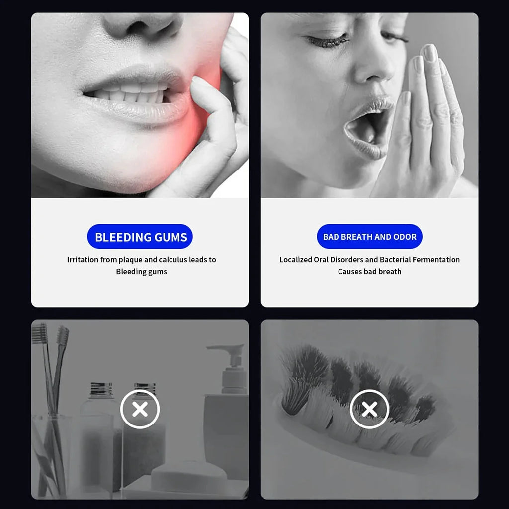 Intelligent Toothbrush Disinfectant, Rechargeable, Dry, Two in One Disinfectant Toothbrush Holder, UV Sterilization